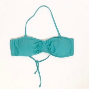 NWOT RVCA bikini top light blue M